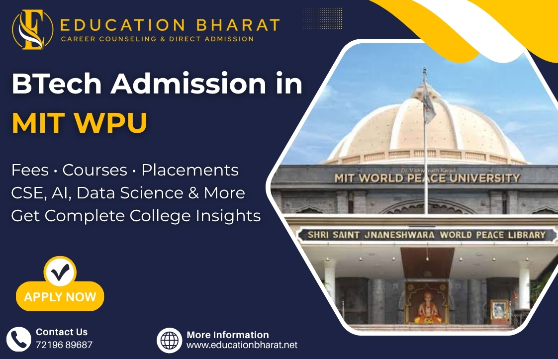 BTech Admission in MIT WPU FI