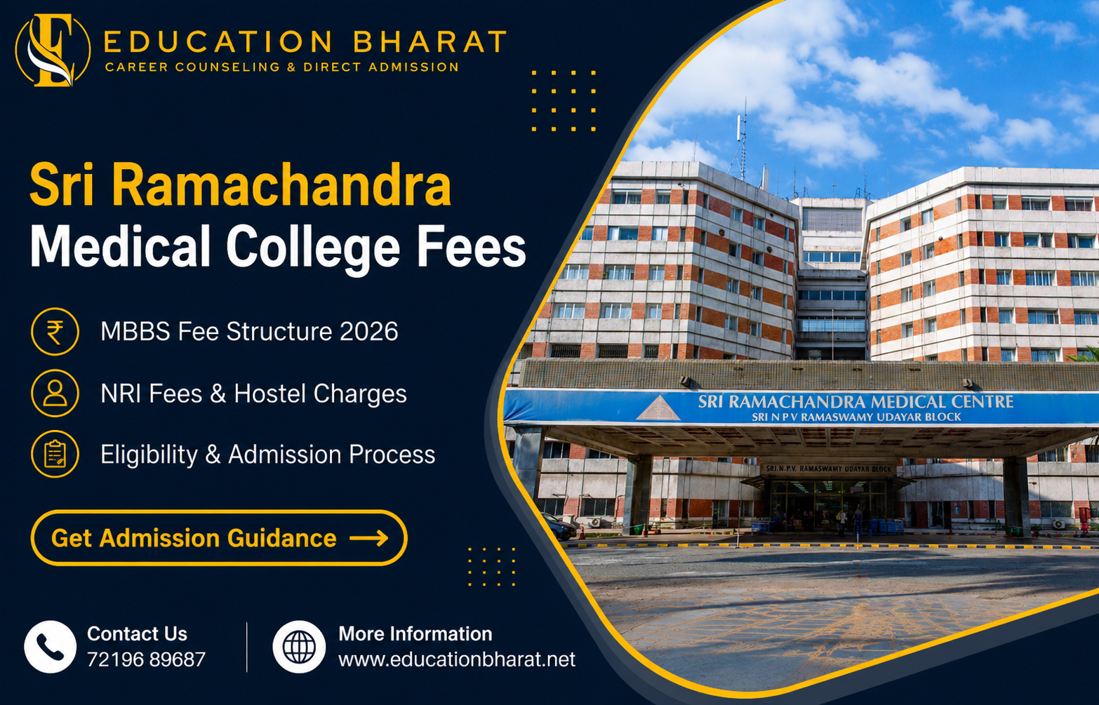 Sri Ramachandra Medical College fees Featured Image